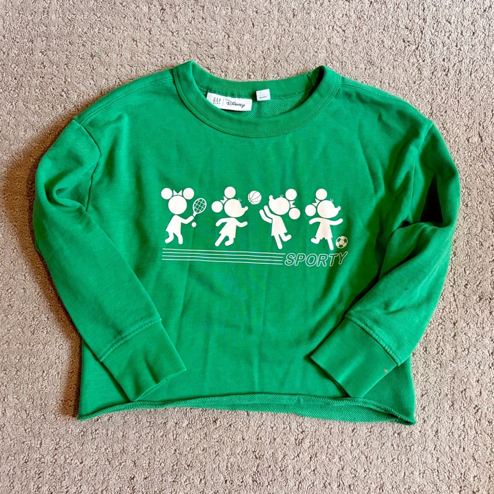 GAP Kids Disney Girls Sweatshirt Size S